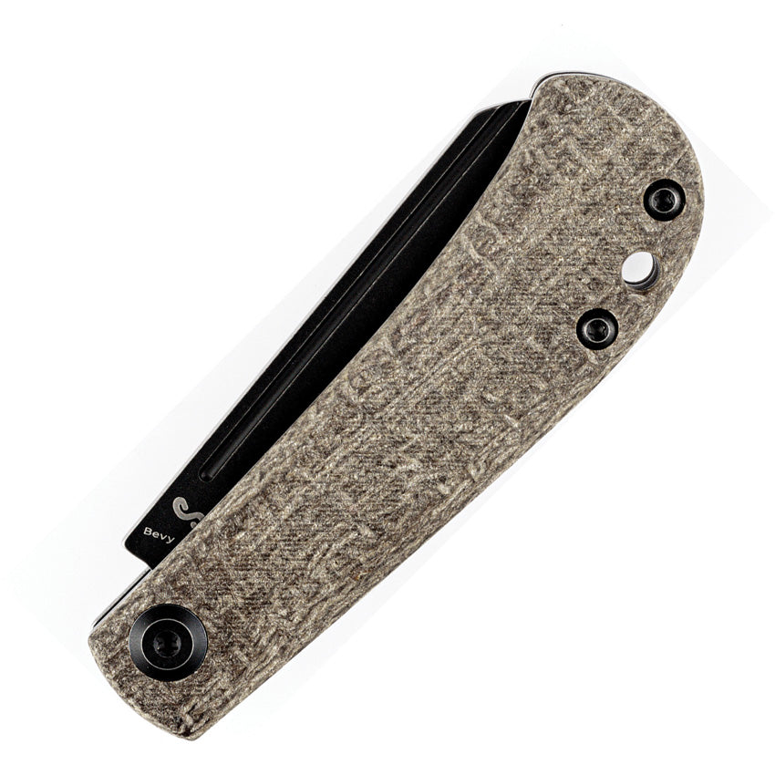 Bevy Slip Joint Brown Micarta - KT2026F3