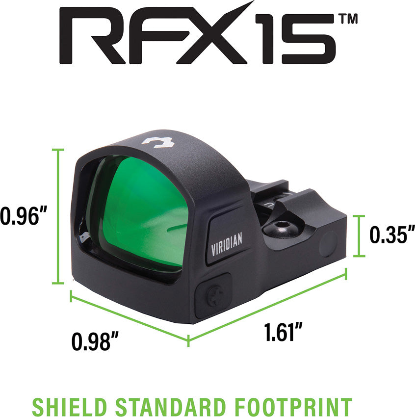 RFX-15 Green Dot Reflex Sight - VI9810055