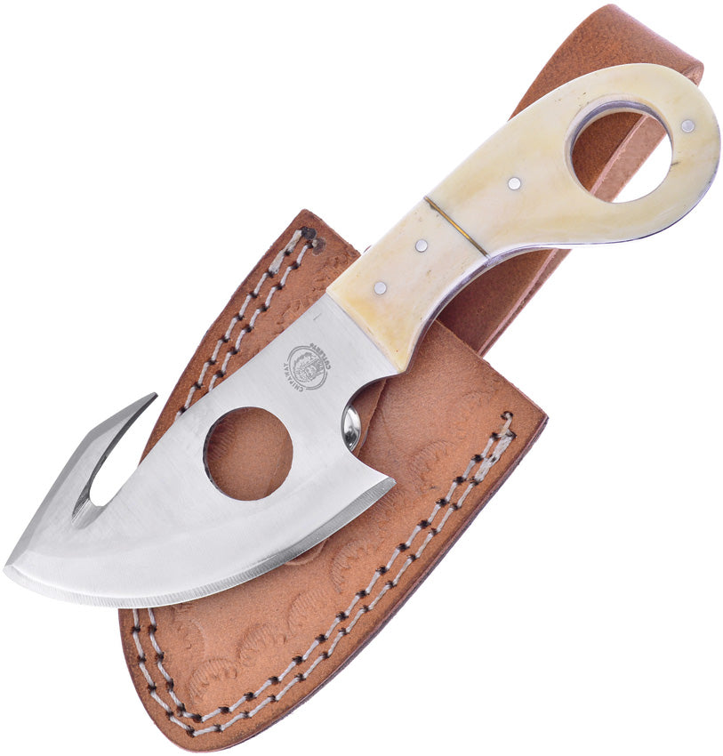 Fixed Blade White Smooth Bone - FCW648WSB