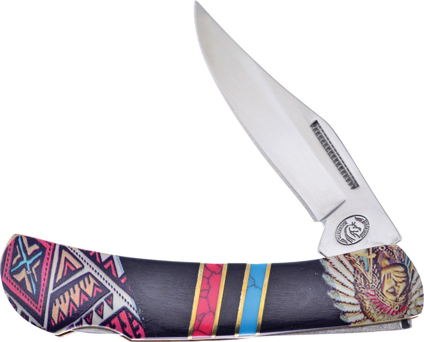Warrior Black Wood/Turquoise - FSHS123BRB
