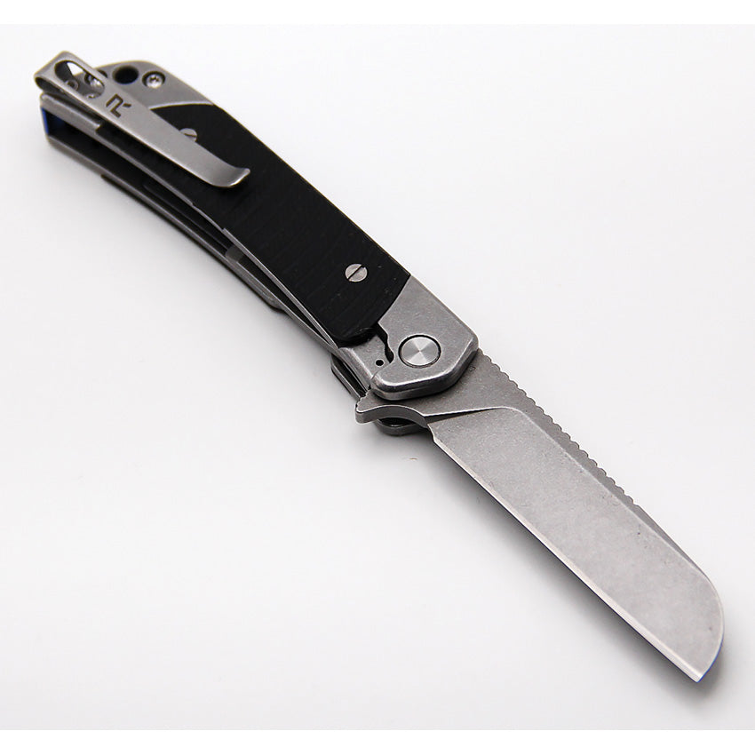 Duo Linerlock Sheepsfoot Blk - REVDUOSBLK