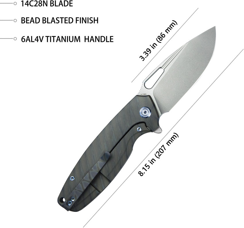 Tityus Framelock Flame - KUB360E