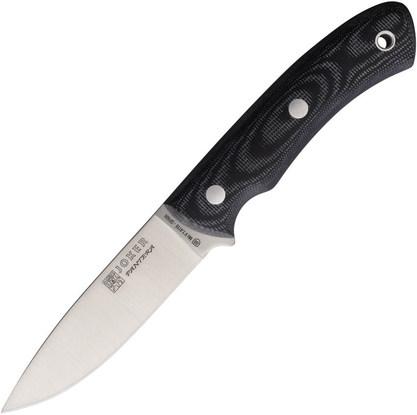 Pantera Fixed Blade Black Jute - JKRCM17