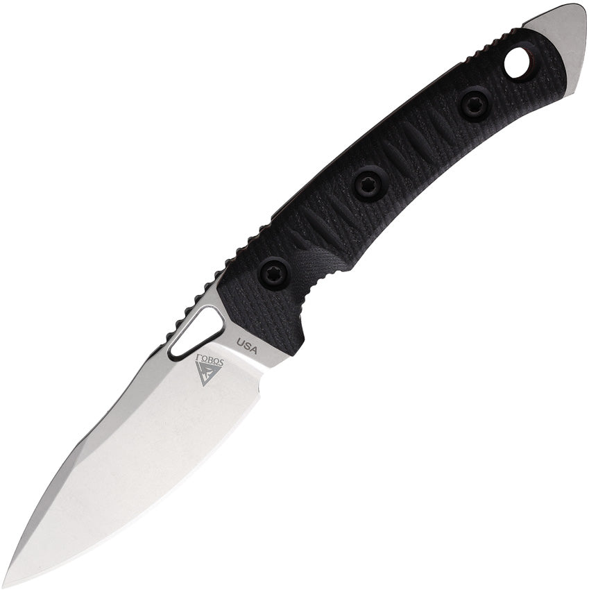 Cacula Fixed Blade Blk/Red - FOB051