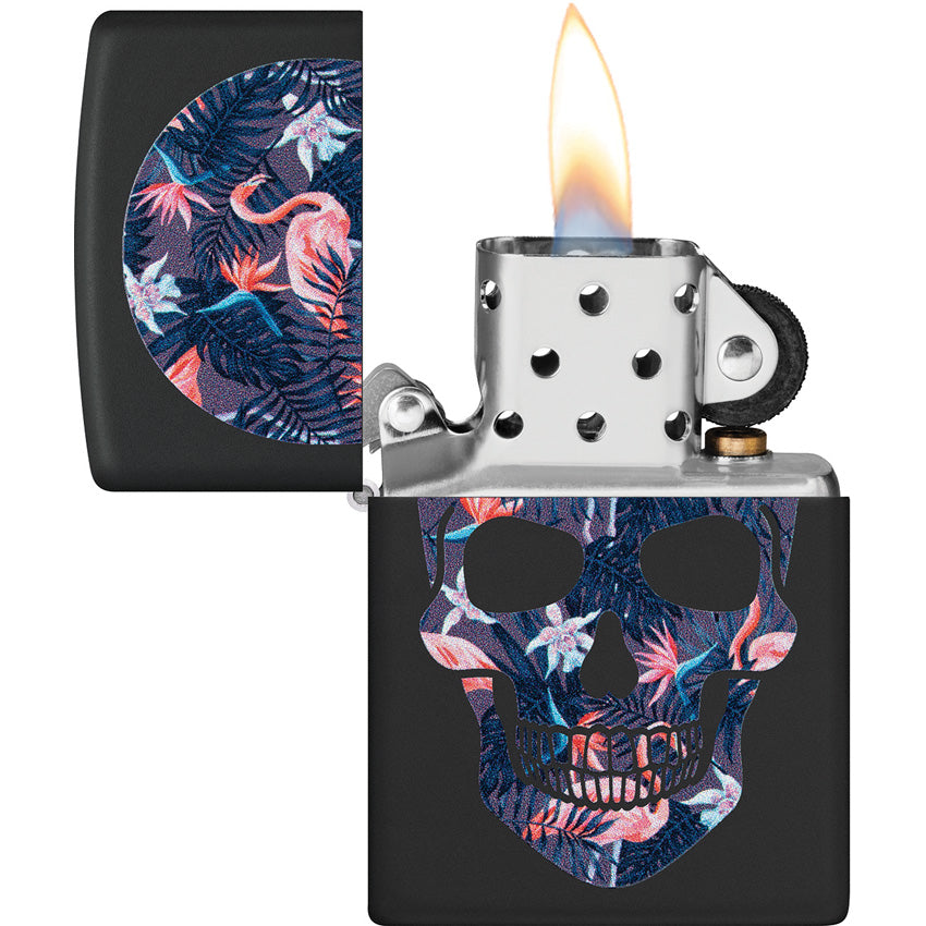 Flamingo Skull Lighter - ZO71854