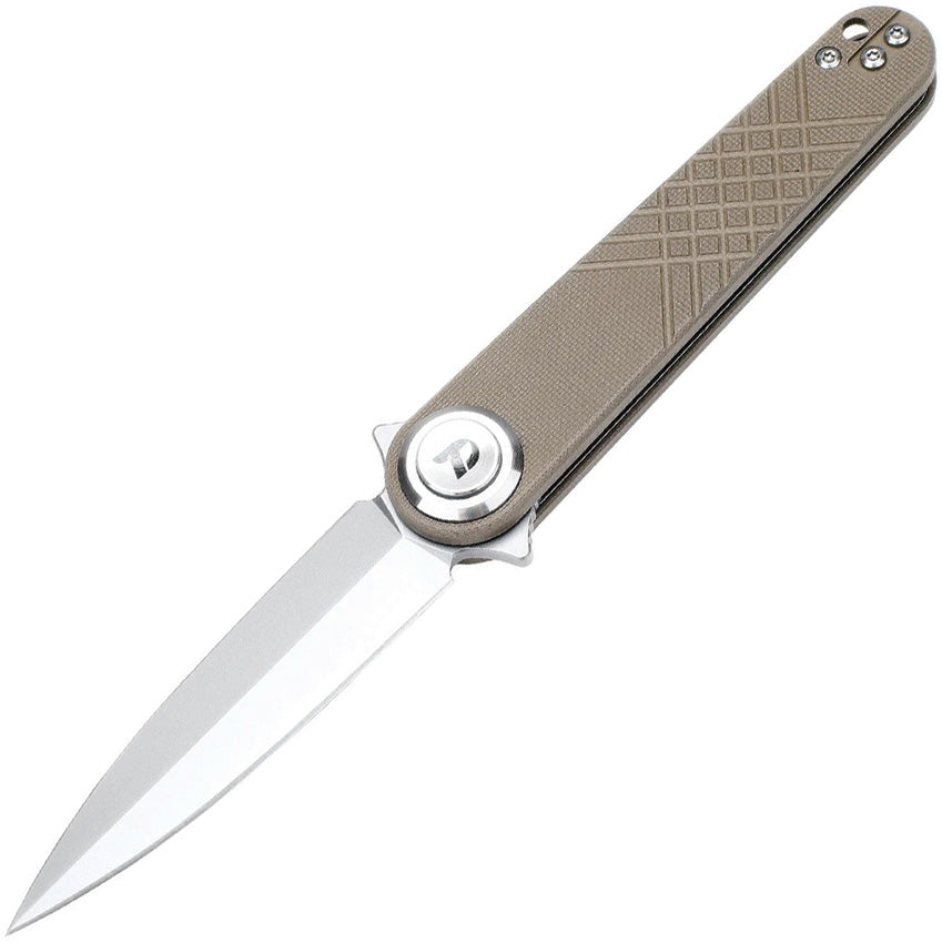 Button Lock G10 Desert Tan - DTK4052GD