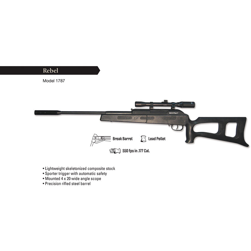 Rebel Pellet Air Rifle - BM1787