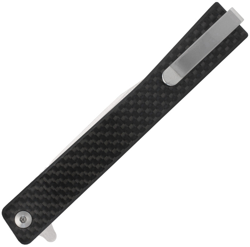 Solstice Linerlock Wh CF Satin - OCA8WFS