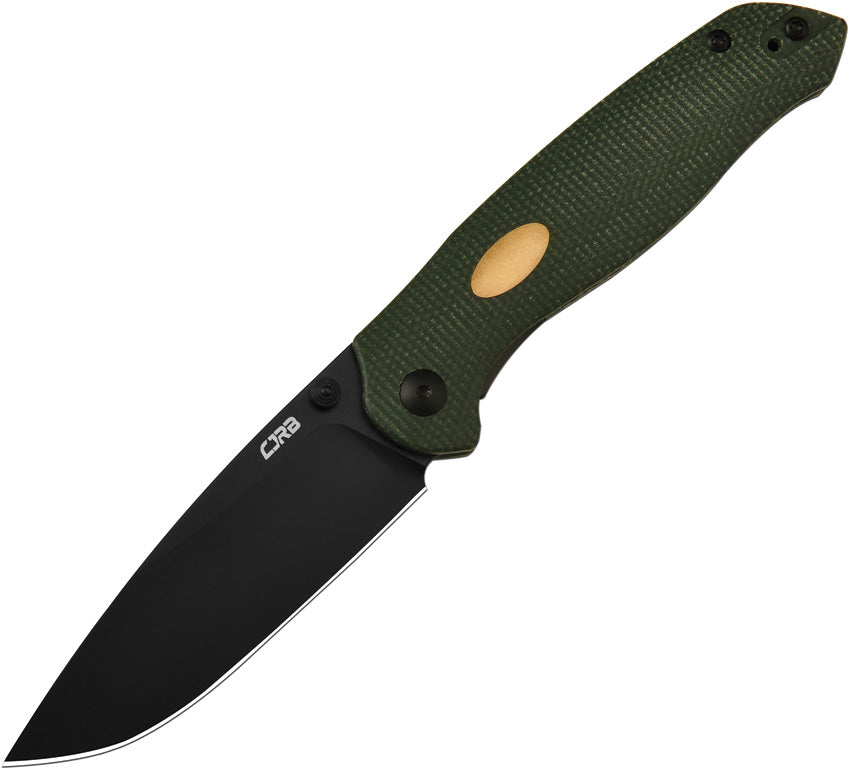 Aes Linerlock Green Micarta - J1938BMGN