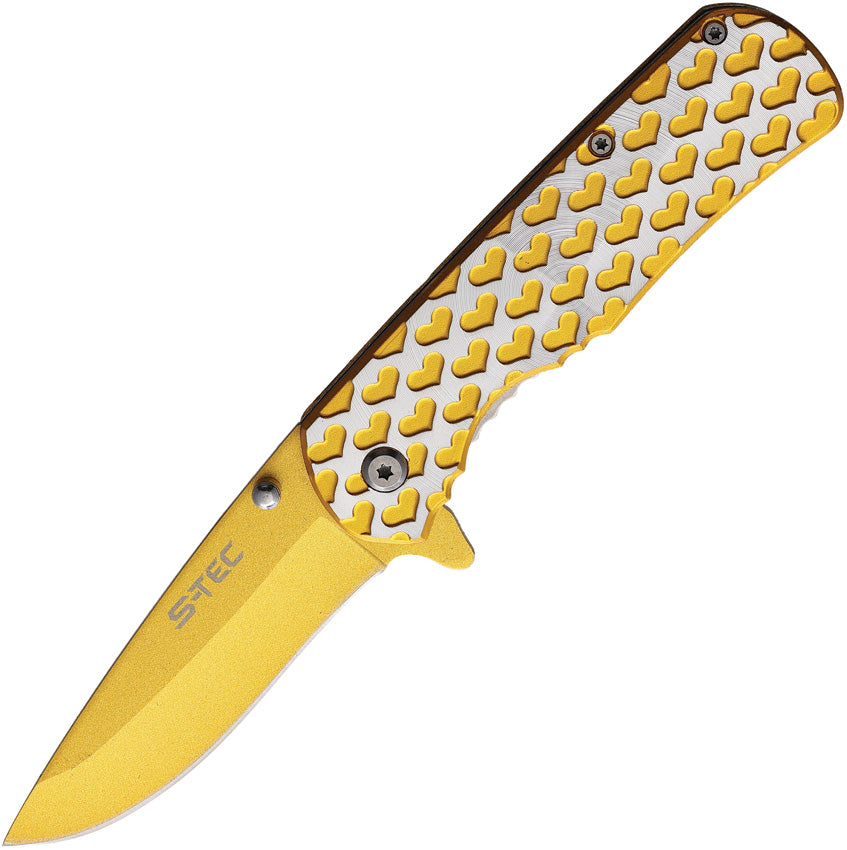 Heart Linerlock Gold A/O - STT271406RD