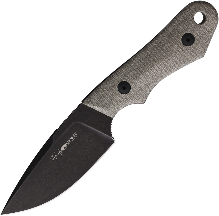 Handy Fixed Blade Green Canvas - VT4042CG