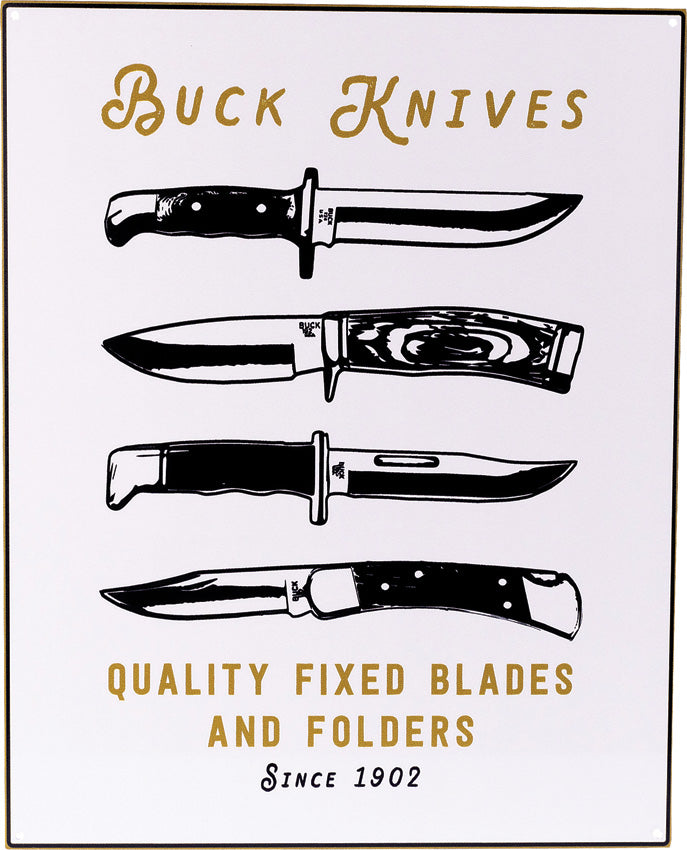 Quality Blades Tin Tacker Sign - BU95308