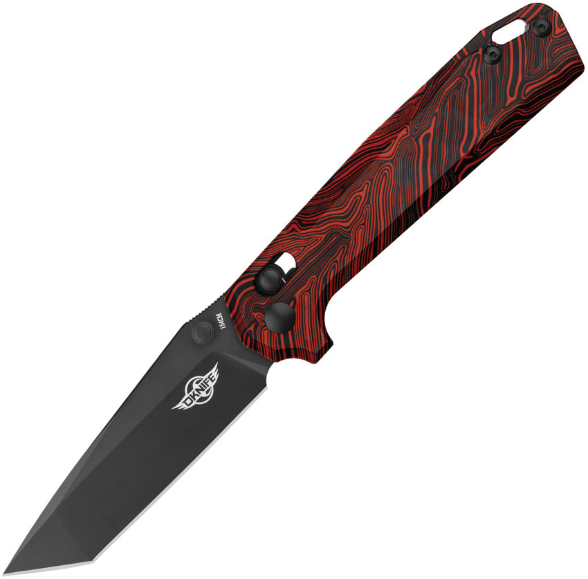 Rubato 2 Rail Lock Red/Blk - OLTRUBATOBKRD