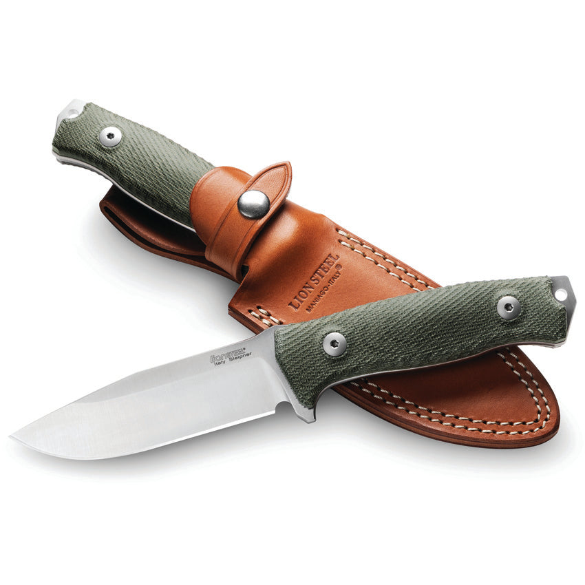 M5 Fixed Blade Green Micarta - LSTM5CVG