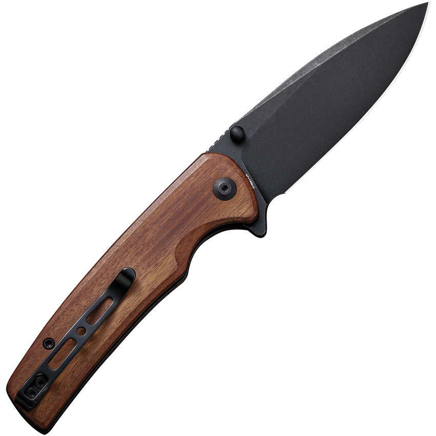 Sachse Button Lock Wood - S210076