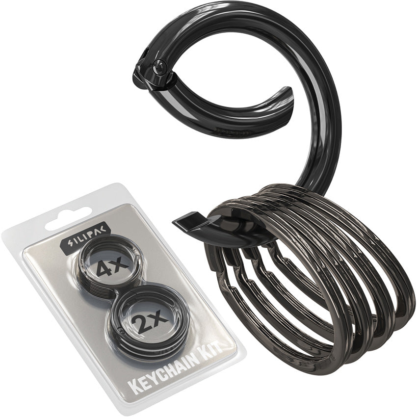 Keychain Kit Gunmetal - SIL002GUN