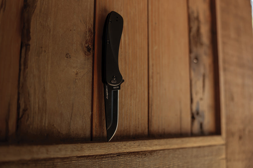 Razor VX1 Linerlock A/O Black - OEVX130B