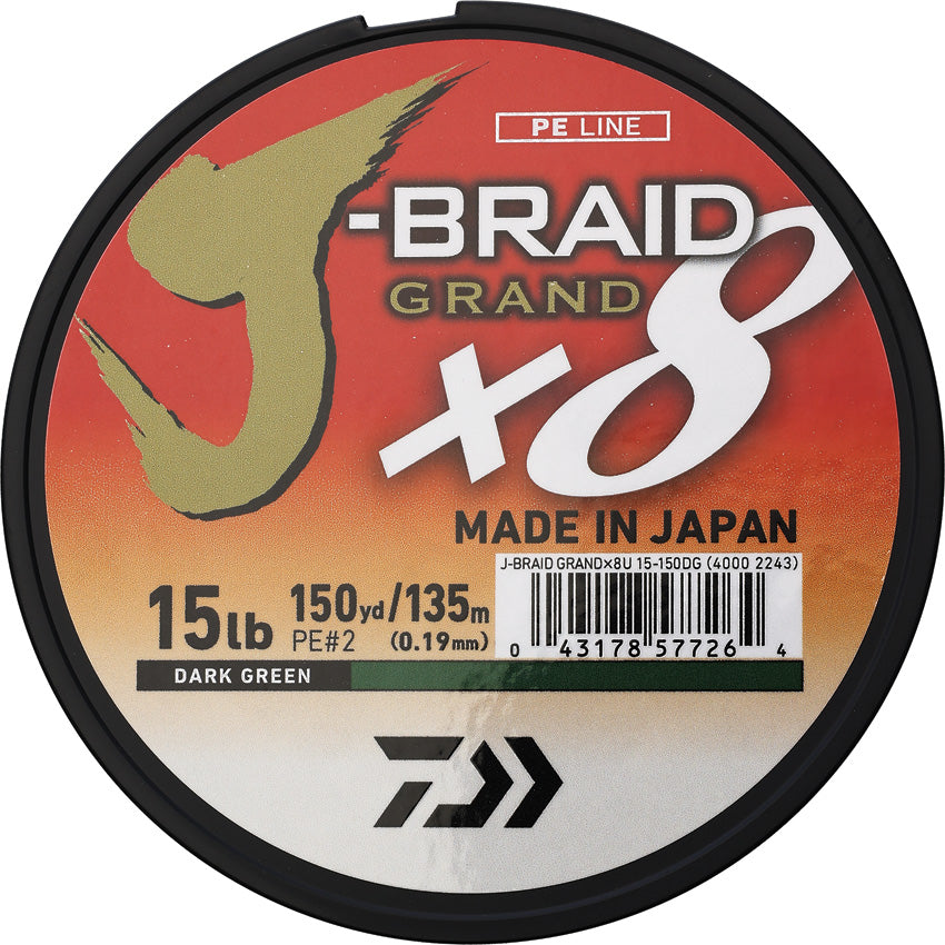 J-Braid Grand Line 15/150 - DIAJBGD8U15D