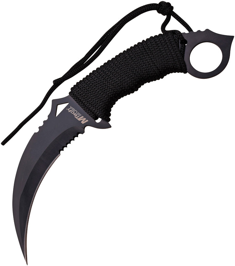 Karambit Fixed Blade Black - MT2076BK