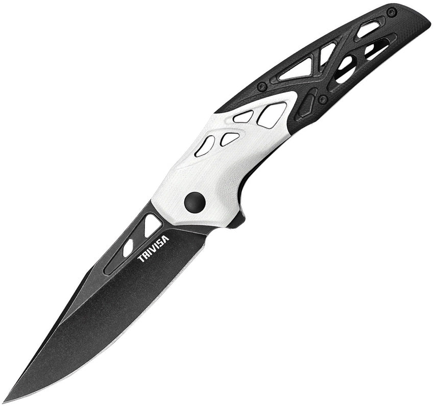 Leo-03 Linerlock Black/White - TVXW02WBKG