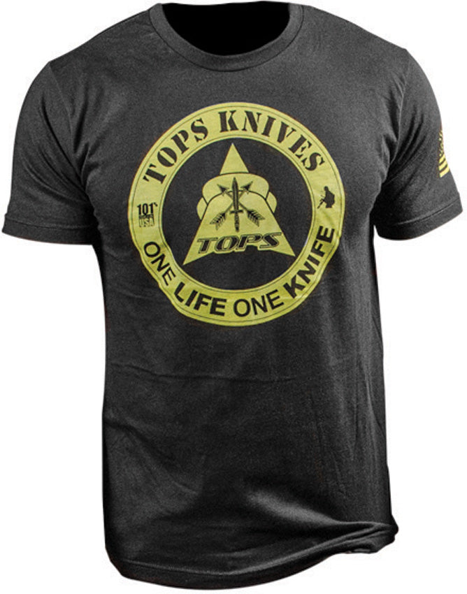 T-Shirt One Life One Knife M - TPTS1LBLKM