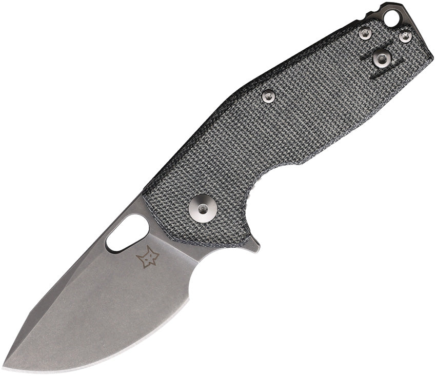 Suru Linerlock Black Micarta - FOX526LIMB