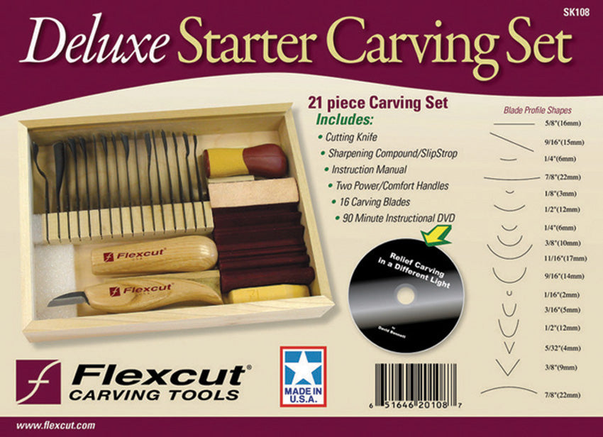 Deluxe Starter Carving Set - FLEXSK108