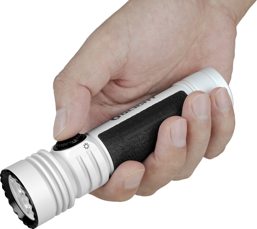 Seeker 4 Pro Flashlight White - OLTSKR4PROWH