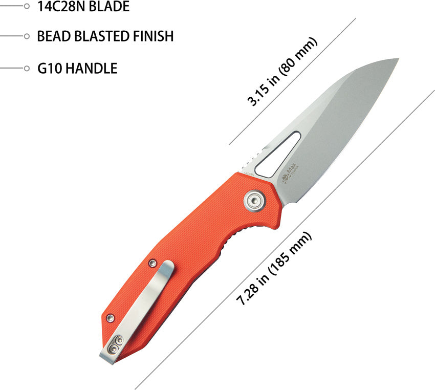 Vagrant Linerlock Orange - KUB291L