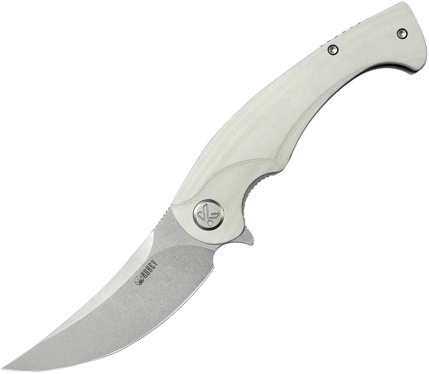 Scimitar Linerlock White - KUB173C