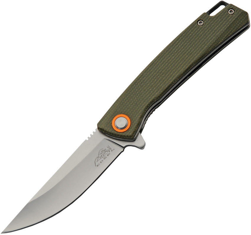 Linerlock Green Micarta - CN4010GN