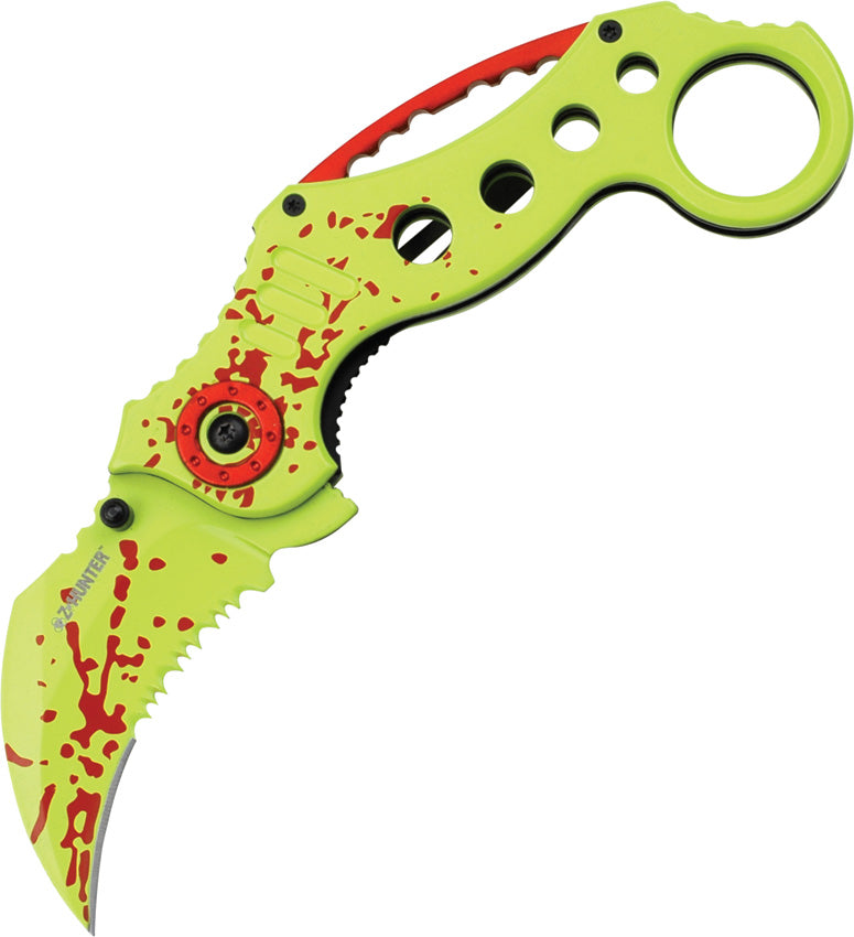 Karambit A/O Linerlock Yellow - ZB051GR