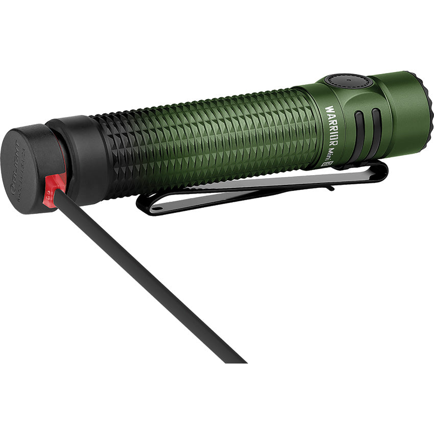 Warrior Mini 3 Flashlight Grn - OLTWRMINI3FORG