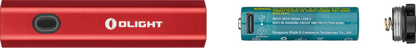 Diffuse Compact Flashlight Red - OLTDIFFUSERD