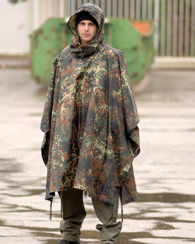 Flecktarn Ripstop Poncho - M4460