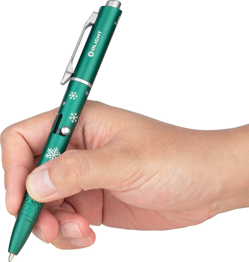 O-Pen Glow Snowflake Green - OLTOPENGLOWSG