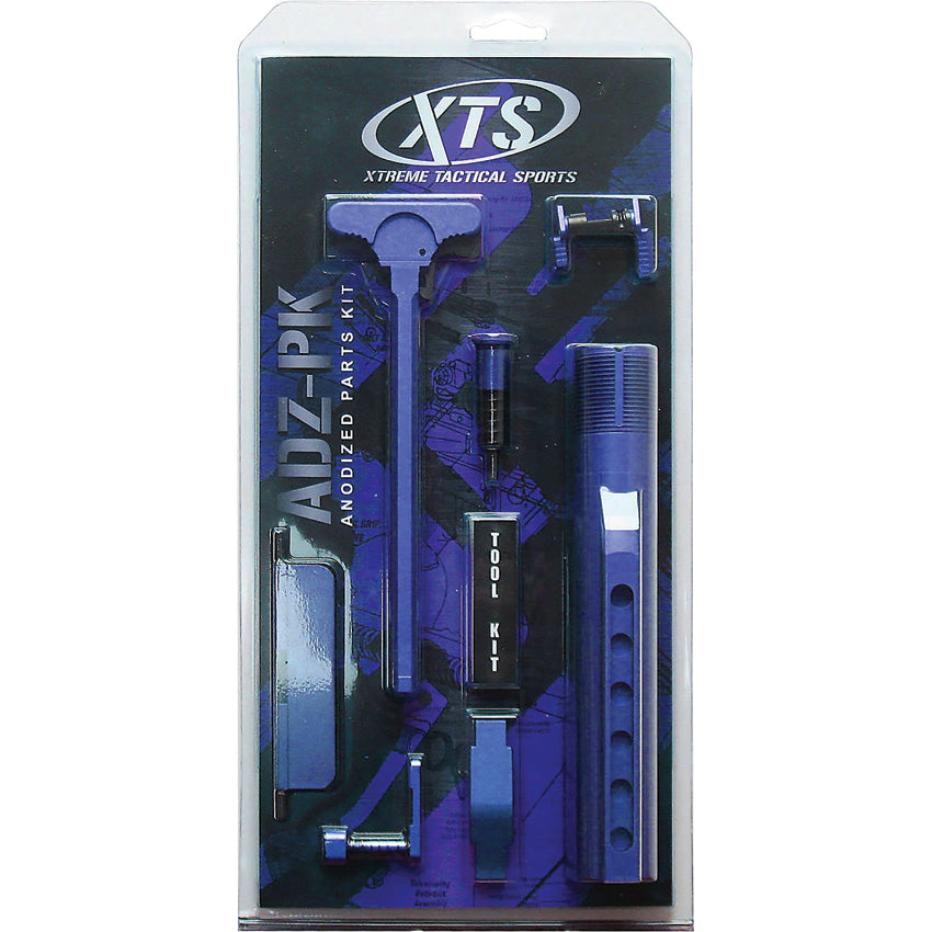 AR15 Parts Kit Blue - XTSADZPKBL