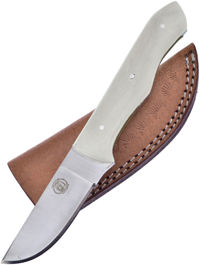 Fixed Blade White Smooth Bone - FCW641WSB