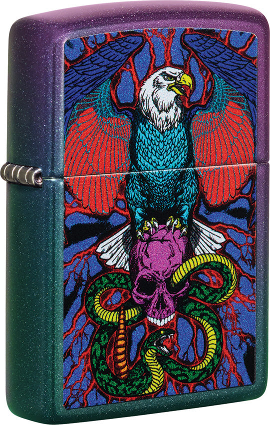 Eagle, Snake, Skull Lighter - ZO70429