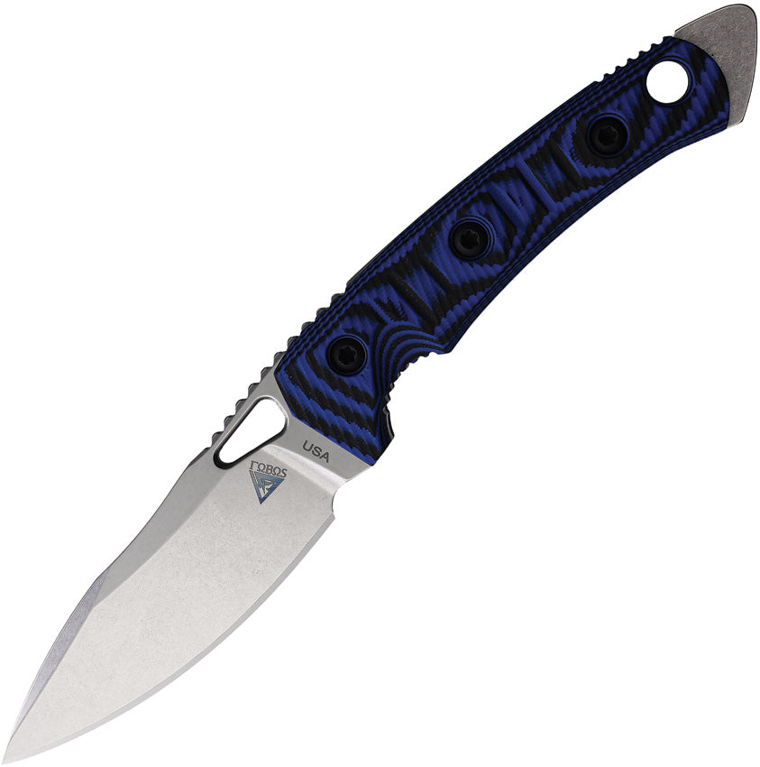 Cacula Fixed Blade Blk/Blu - FOB066
