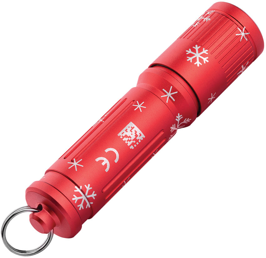 I3E Flashlight Snowflake Red - OLTI3ESFRD