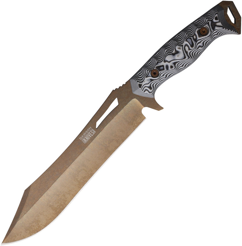 Dominion Fixed Blade Blk/Wht - DW47742