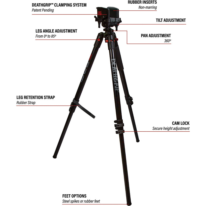 Death Grip Tripod Aluminum - BOG1099442