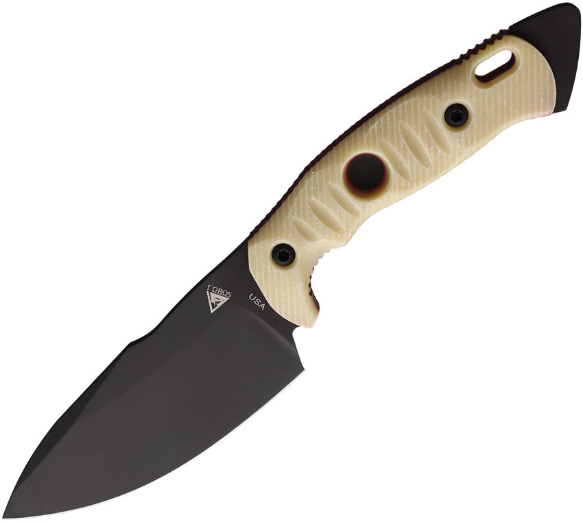 Alaris Fixed Blade Ivr/Red - FOB043