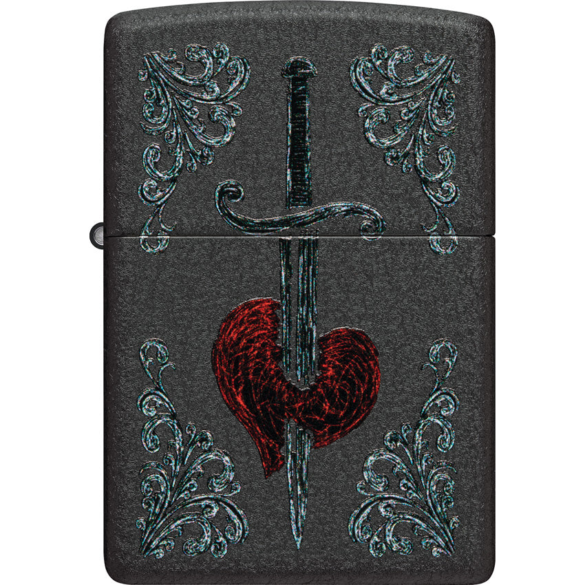 Heart Dagger Tattoo Lighter - ZO53240