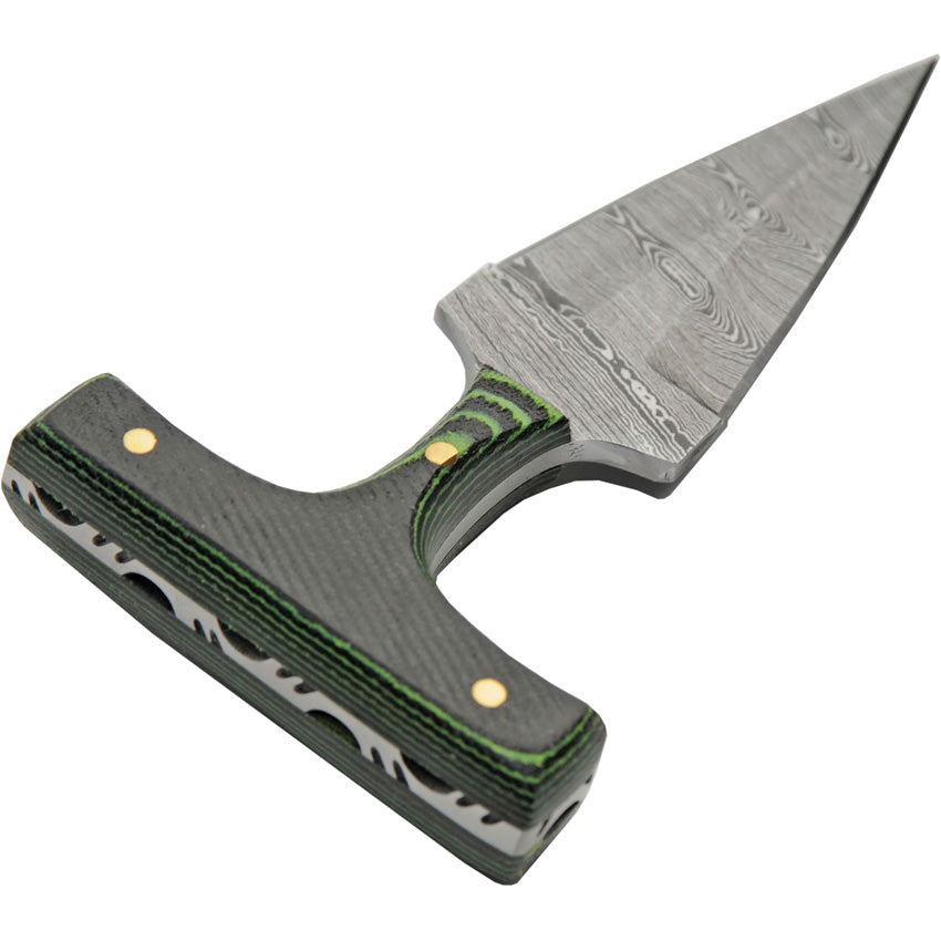 Push Dagger Micarta Green - DM1317GN