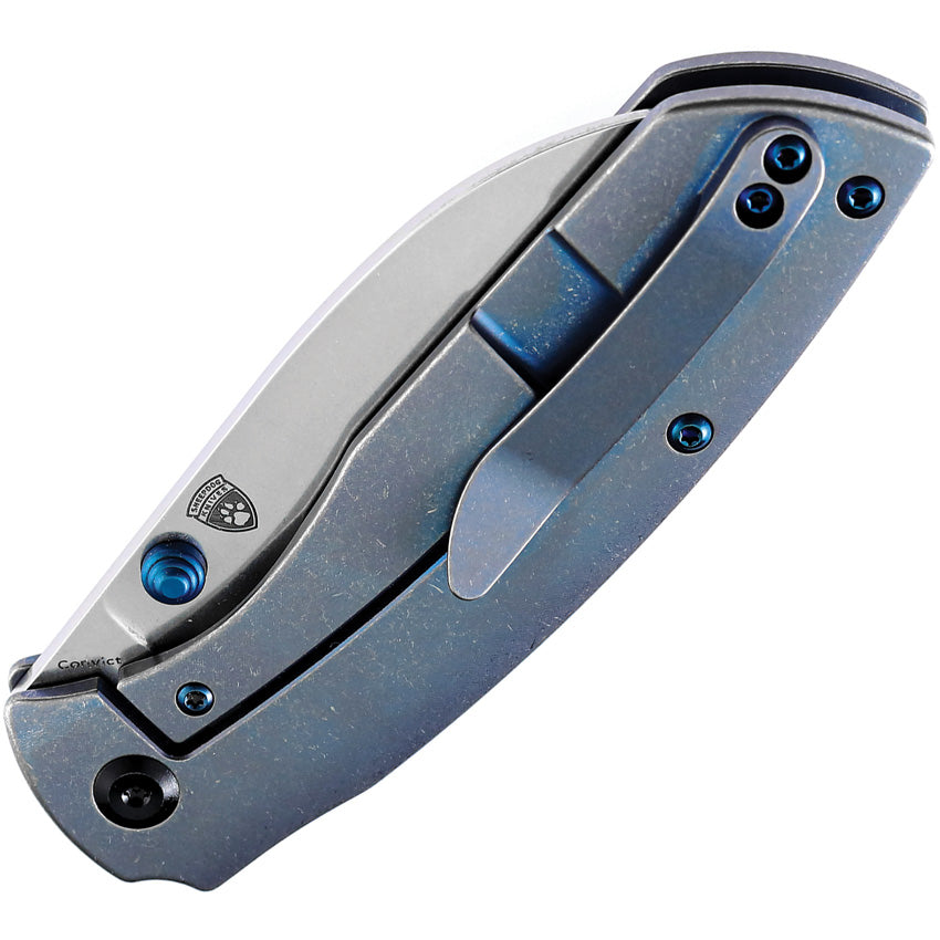 Convict Framelock Blue - K1023B2