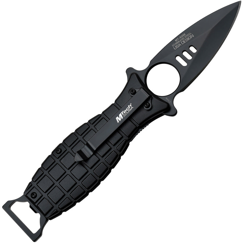 Grenade Linerlock A/O Black - MTA588BK