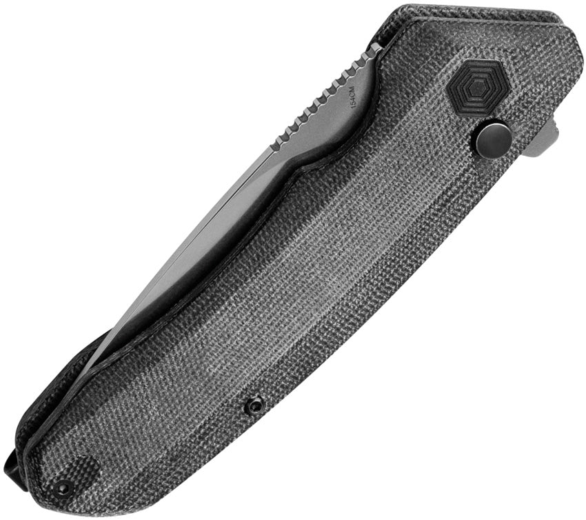 Invictus Button Lock Black - KIV3602C1