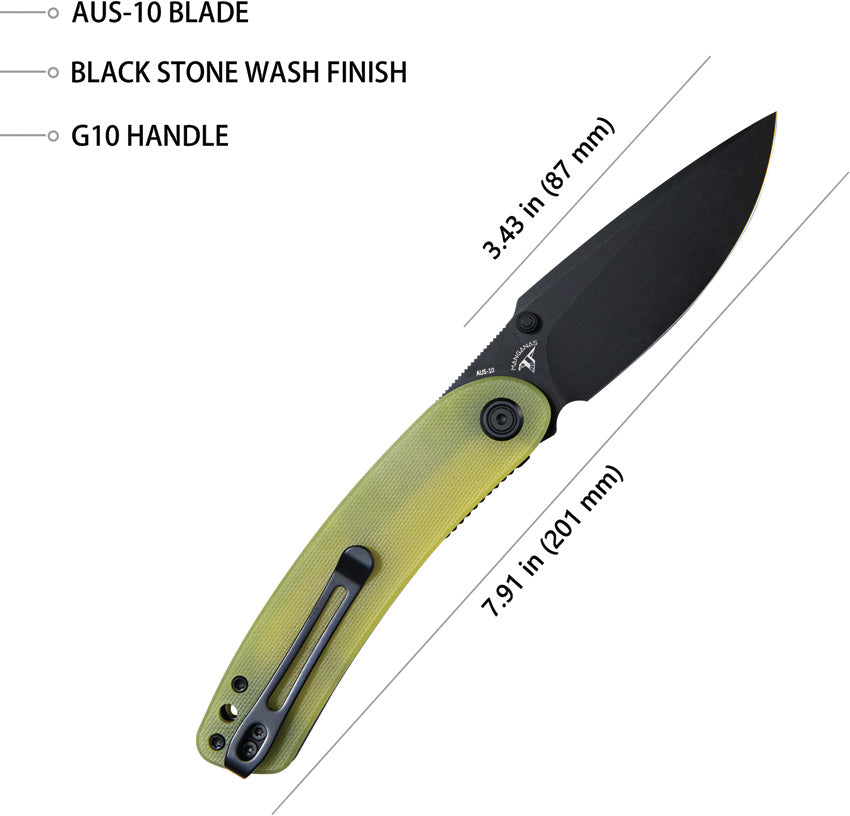 Momentum Linerlock Yellow - KUB344F